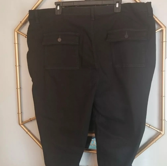 Diane Gilman Virtual Stretch Comfort Black Jean's NWT Sz 24WT - Picture 10 of 11